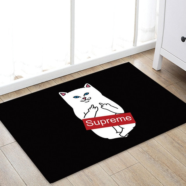 Home Textile NBA Star Jordan Carpet Soft Flannel Non slip Mats Rug for Bathroom Door