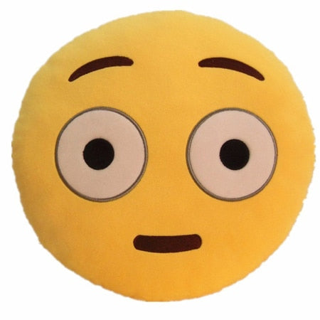 30cm Face Emoji Pillow Round Cushion For Sofa Car Seat Home Decorative Cushions