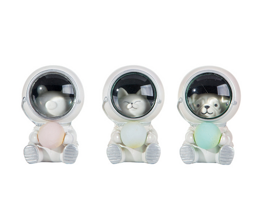 Galaxy Guardian LED Night Light Nursery Moon Lamps Astronaut Table Decorative Lights Baby Kids Toys