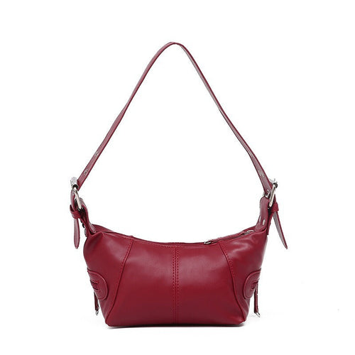 Y2K Style Shoulder Bag For Women Trendy Motorcycle Handbag Minimalist